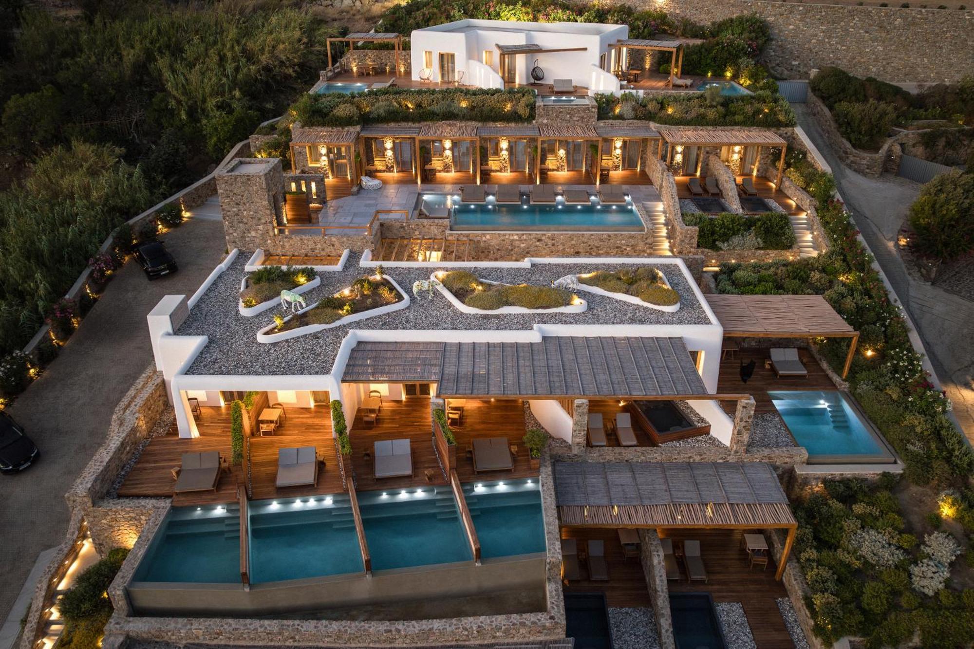 Hotel Mileo Kalo Livadi Exterior foto